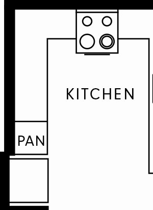 Station 40 C1 Floor Plan 1731 square feet Station 40 C1 1731 sqft Apartment Floor Plan Nashville, TN
